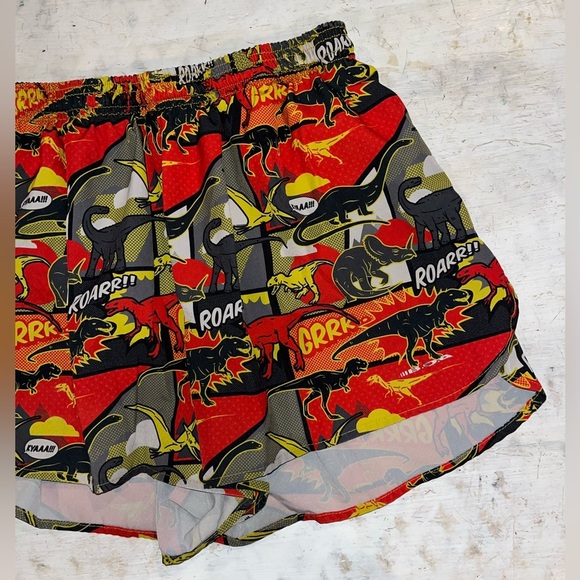 BOA Men's 1" Elite Split Leg Print comic book dinosaur
Running Short | Large - Picture 2 of 5